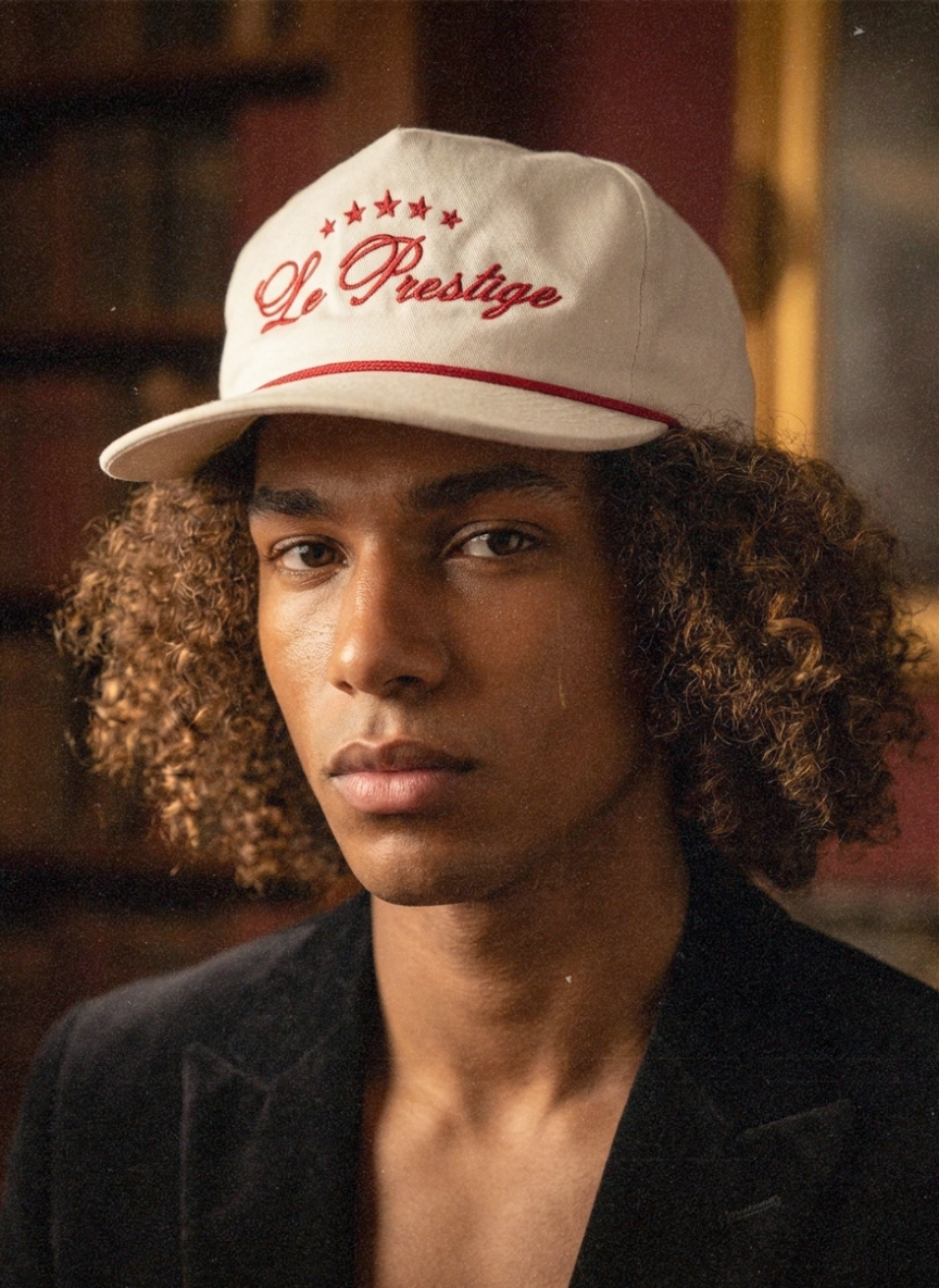 Le Prestige cream Aristocrat Cap